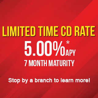 CD rates special offer!