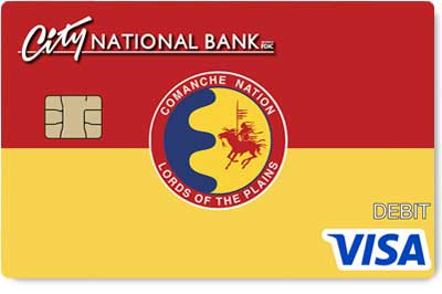 Exclusive - Comanche Visa Debit Card