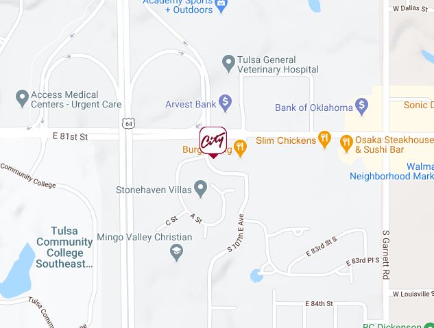 Click to view Mingo Valley City National Bank branch and ATM location