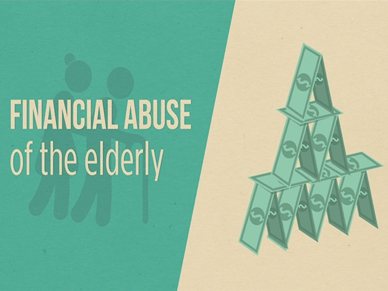 Click here to learn more about financial abuse of the elderly.