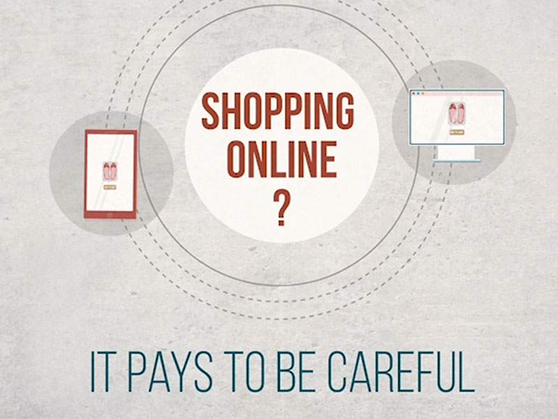 Click here to learn more about Online Shopping scams.