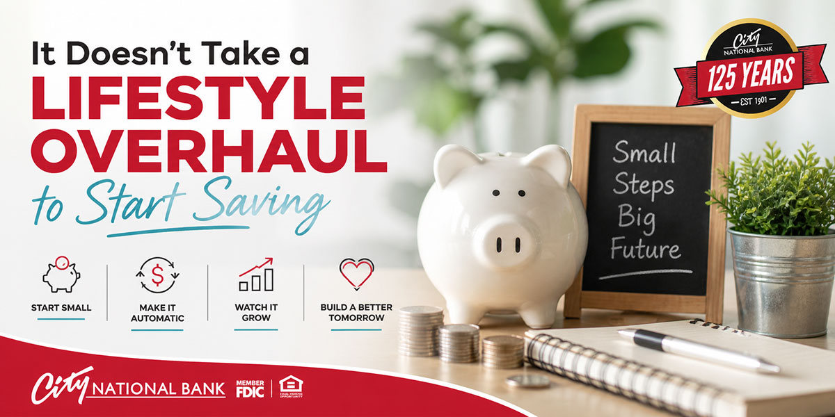 Start saving money!