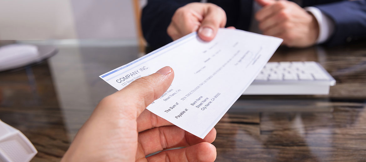 CHECK FRAUD CONCERN? DON’T BECOME A VICTIM