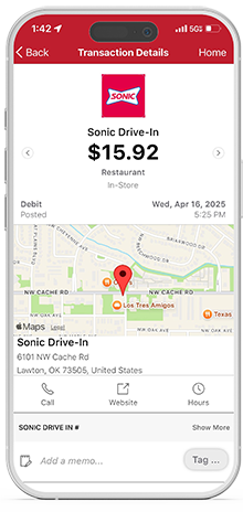 View spending insights
