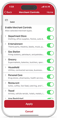 Setting up card controls (part 2)