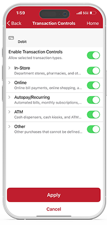 Setting up card controls (part 2)