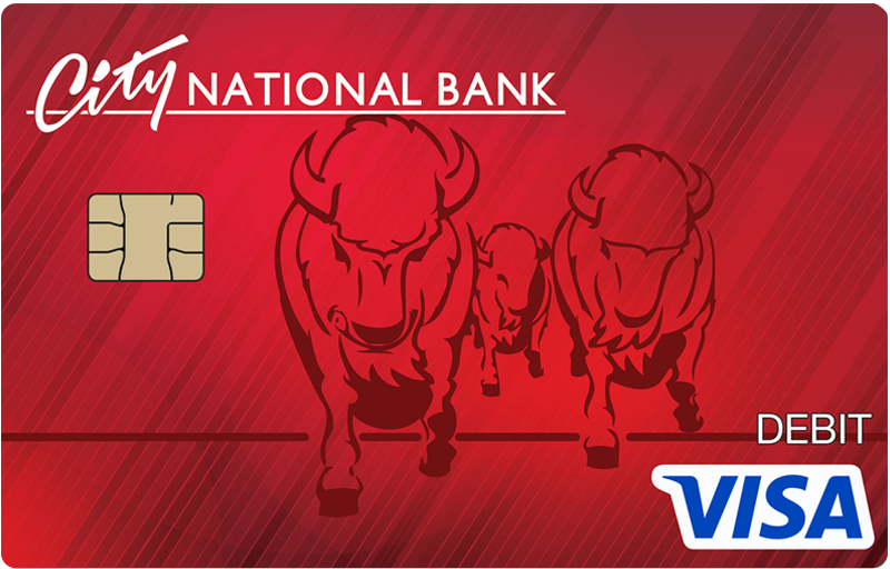 Control your debit card with CityNET Online Banking.