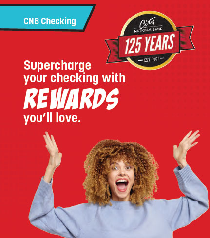 Rewarding checking accounts from CNB