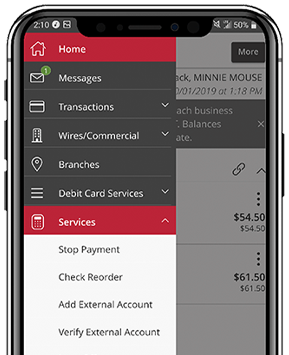 Manage your account with CityNET Online Banking mobile app.