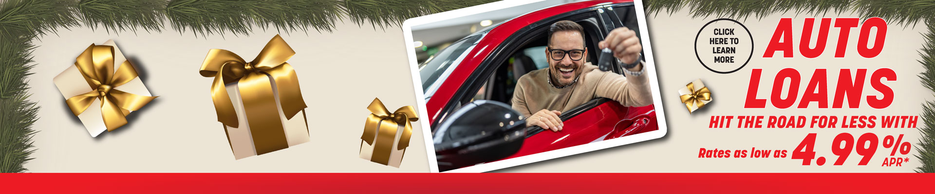 Low auto loan rates and local financing from City National Bank.