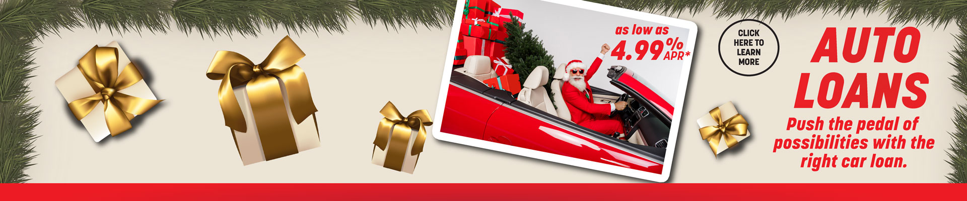 City National Bank has Auto Loan rates as low as 4.99% APR!